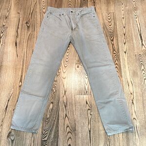 Men’s Levi’s 505 khaki jeans 34x34, like new